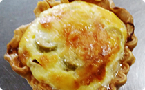 オリーブベーコンキッシュ