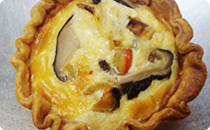 海と山のキッシュ